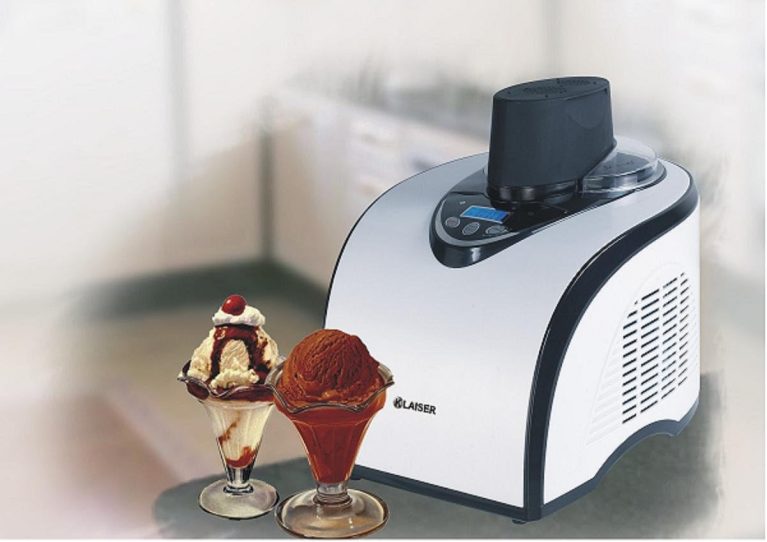 Klaiser H50 Turbine à Glaces professionnelle livrée avec livre de 62 recettes